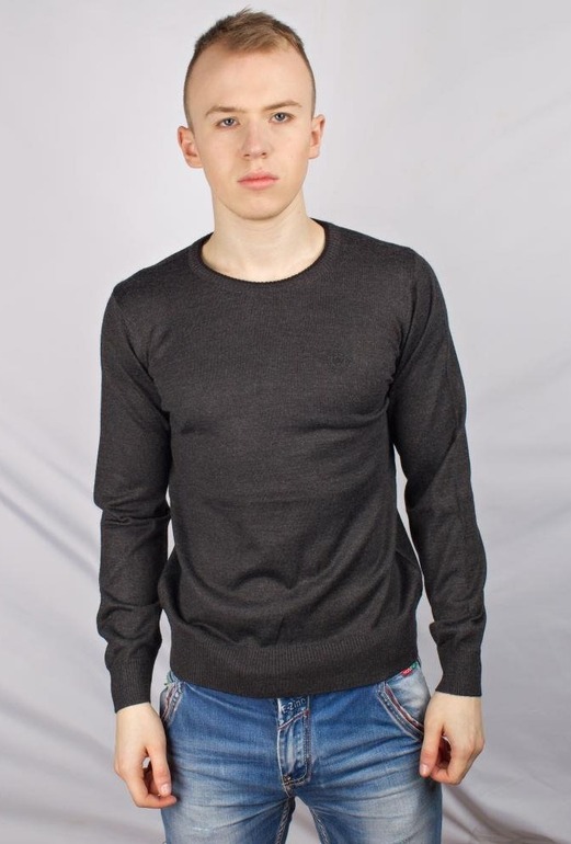 Кофта Woolen MH509 сіра. Фото 3