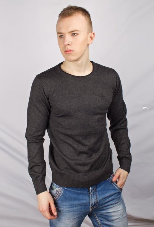 Кофта Woolen MH509 сіра. Фото 4