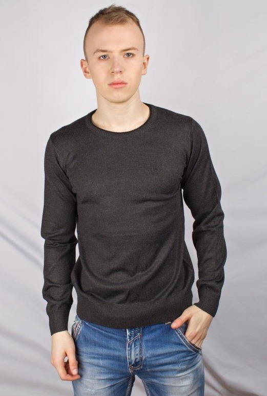 Кофта Woolen MH509 сіра. Фото 5