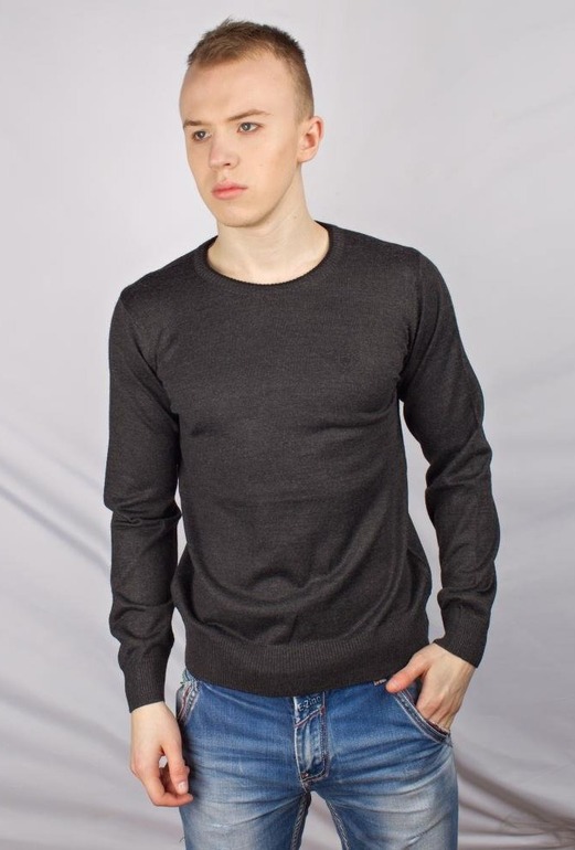 Кофта Woolen MH509 сіра. Фото 6