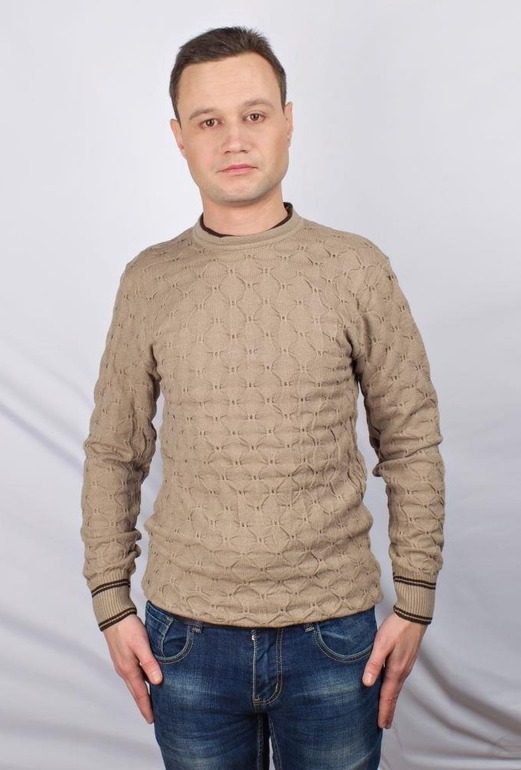 Кофта VIP Stendo 145051 бежева. Фото 3