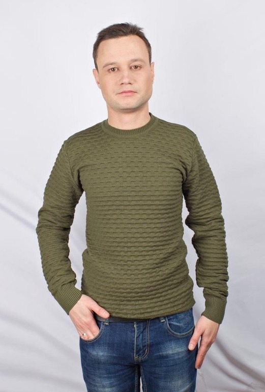 Кофта VIP Stendo 8110 зеленая. Фото 3