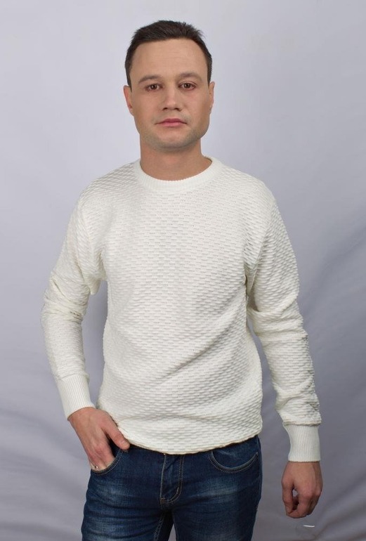 Кофта VIP Stendo MH456 біла. Фото 4