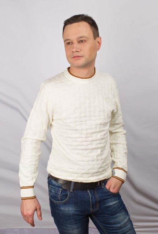 Кофта VIP Stendo MH456 біла. Фото 7