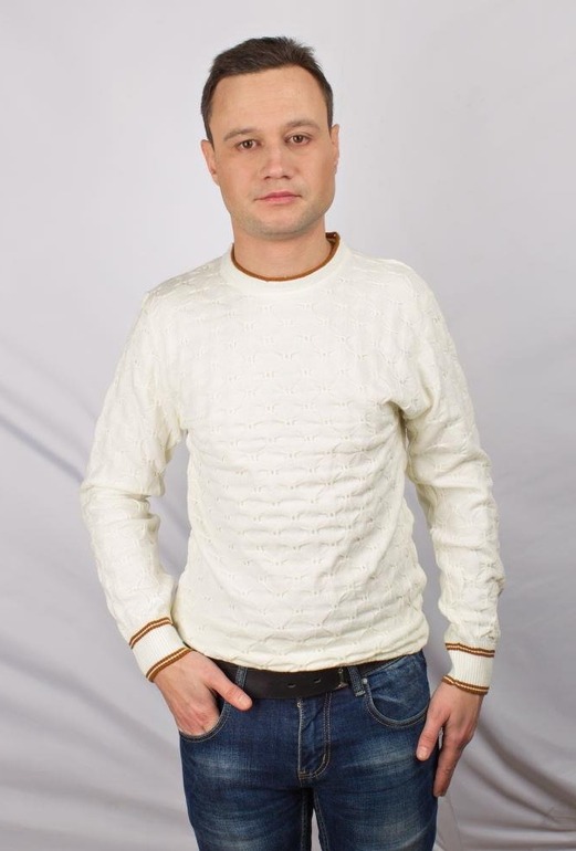 Кофта VIP Stendo MH434 біла. Фото 3