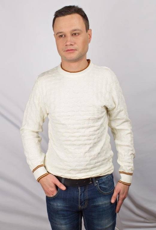 Кофта VIP Stendo MH434 біла. Фото 4