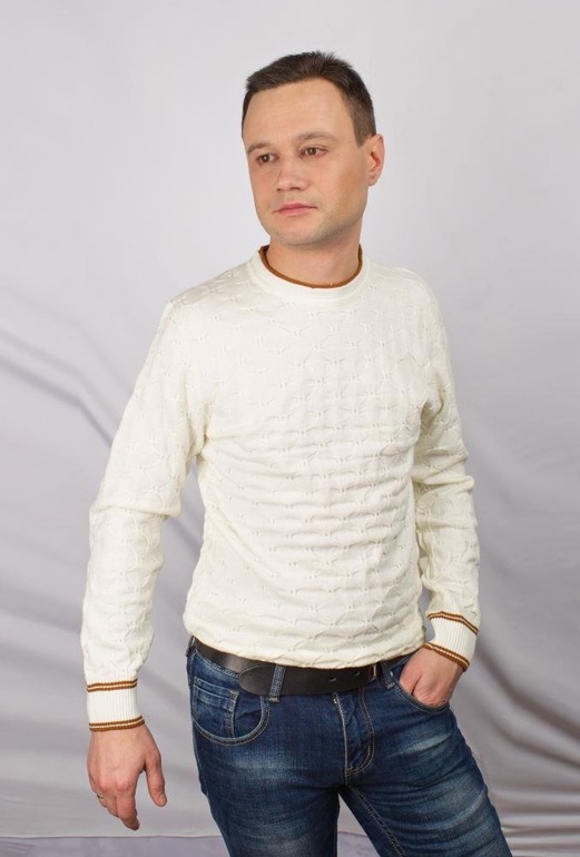 Кофта VIP Stendo MH434 біла. Фото 7