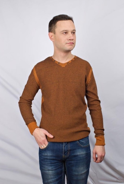 Кофта Foriss MH162 оранжева кашка. Фото 4