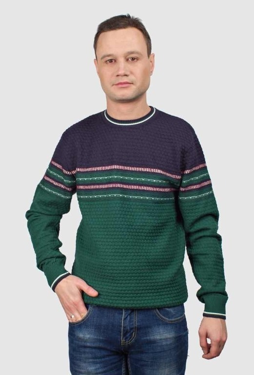 Кофта VIP Stendo 4116 зеленая