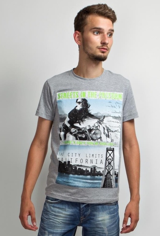 Футболка Daniel and Jones 2181 серая