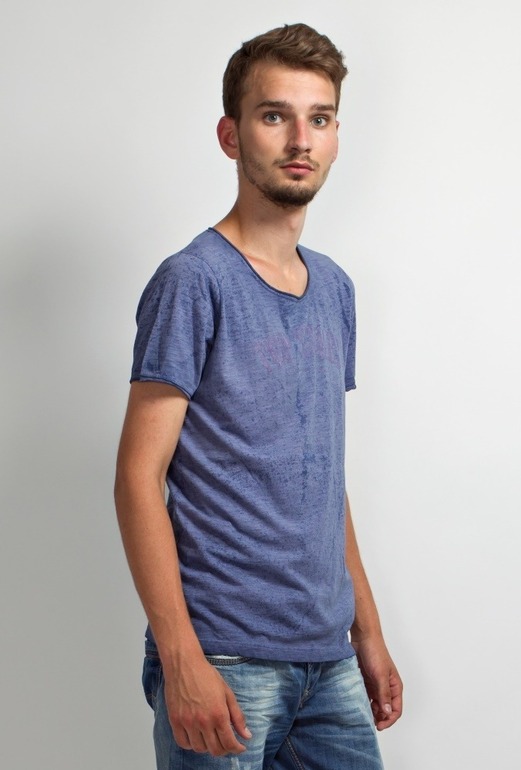 Футболка Geffe 1513 P-19 синя