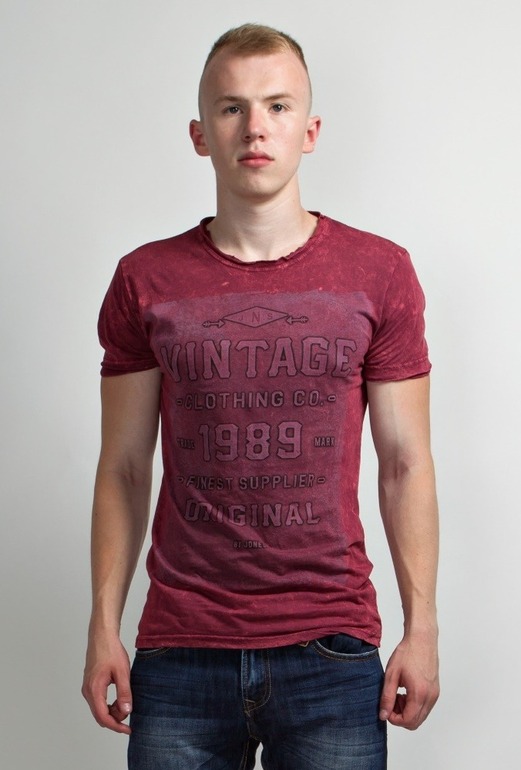 Футболка Daniel and Jones DJ291 бордова