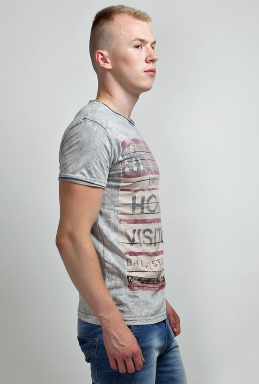 Футболка Daniel and Jones DJ302 сіра